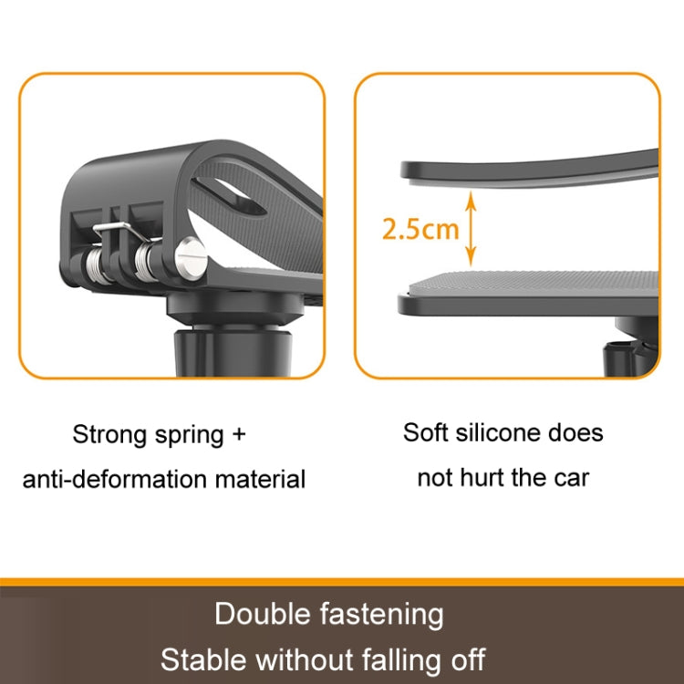 Car Sun Visor Bracket Panoramic Sports Camera Vehicle Mount Base by buy2fix