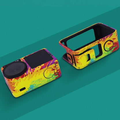 For DJI Action 4 Motion Camera Stickers All Inclusive Photo Frame Color Changing Stickers Accessories, Style: AC4-01 - Protective Film & Stickers by buy2fix | Online Shopping UK | buy2fix