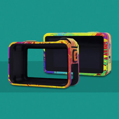 For DJI Action 4 Motion Camera Stickers All Inclusive Photo Frame Color Changing Stickers Accessories, Style: AC4-01 - Protective Film & Stickers by buy2fix | Online Shopping UK | buy2fix