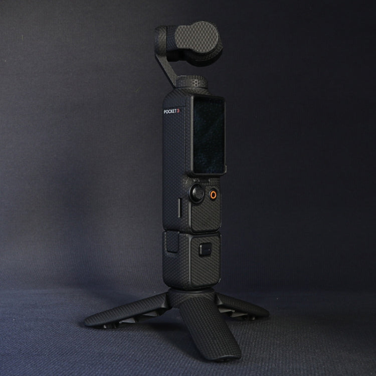 For DJI Pocket 3 Camera Stickers Anti-scratch Non-adhesive Protective Film(Matrix Black) - Protective Film & Stickers by buy2fix | Online Shopping UK | buy2fix