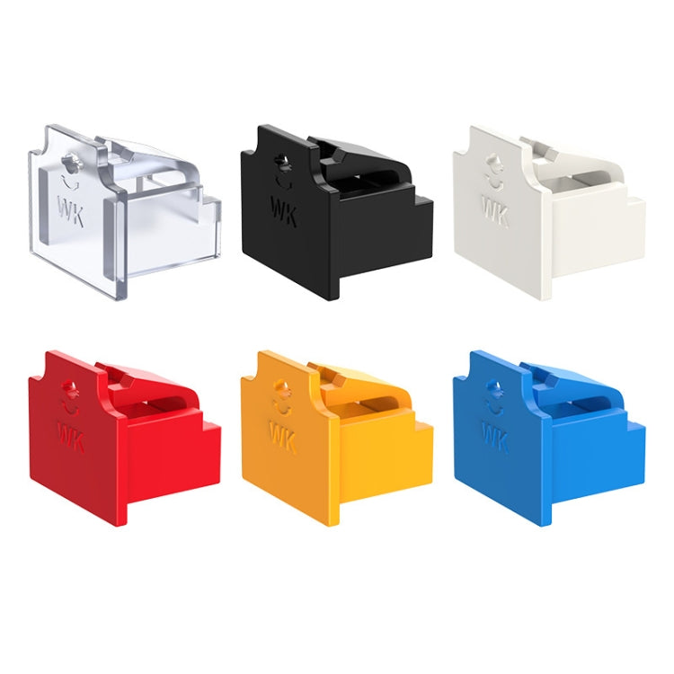 RJ45 Network Port Removable Safety Plug Dustproof Port Lock, Color: White 2 Plug+1 Key Outer Cover - Anti-Dust Plugs by buy2fix | Online Shopping UK | buy2fix