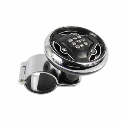 Car Steering Wheel Foldable Ball Bearing Turning Booster, Style: Black by buy2fix