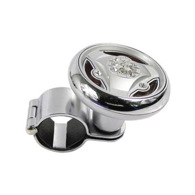 Car Steering Wheel Foldable Ball Bearing Turning Booster, Style: Silver by buy2fix