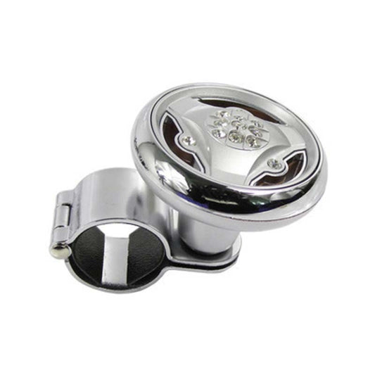 Car Steering Wheel Foldable Ball Bearing Turning Booster, Style: Silver by buy2fix