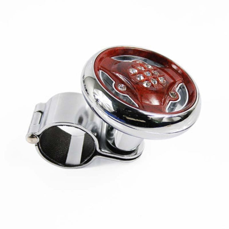 Car Steering Wheel Foldable Ball Bearing Turning Booster, Style: Mahogany by buy2fix