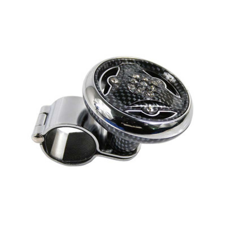 Car Steering Wheel Foldable Ball Bearing Turning Booster, Style: Carbon Fiber Pattern by buy2fix