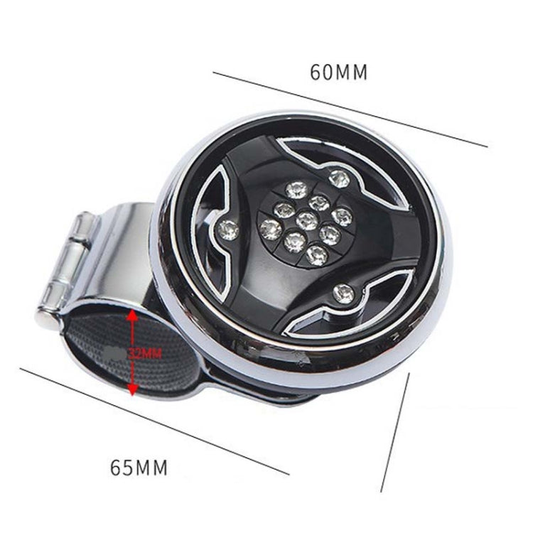 Car Steering Wheel Foldable Ball Bearing Turning Booster, Style: Silver by buy2fix