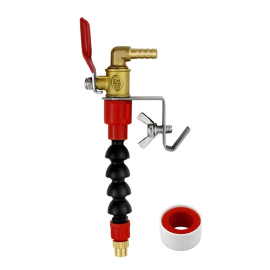 Angle Grinder Marble Cutting Machine Water Filling / Spraying Device Cooling Dusting Dust Spray Nozzle, Style: 1 Snap Spout + Waterproof Tape