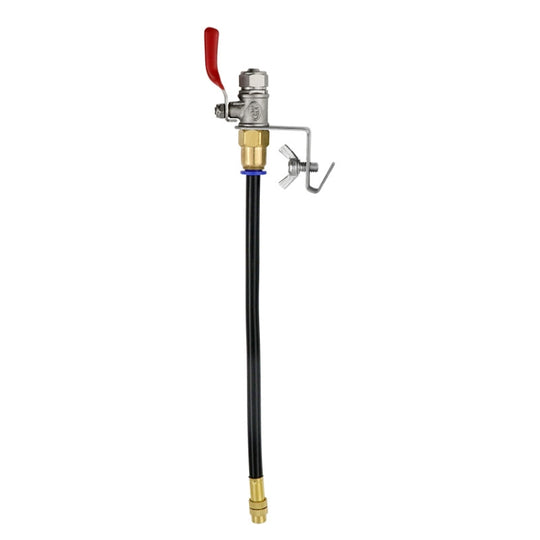 Angle Grinder Marble Cutting Machine Water Filling / Spraying Device Cooling Dusting Dust Spray Nozzle, Style: 1 Snap Aluminum Tube Spout-Longer