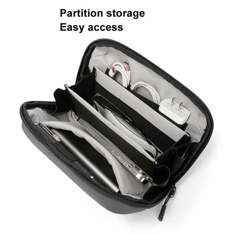 BANGE BG-6800 Digital Storage Bag Data Cable Electronic Accessory Organiser(Gray) - Digital Storage Bag by BANGE | Online Shopping UK | buy2fix
