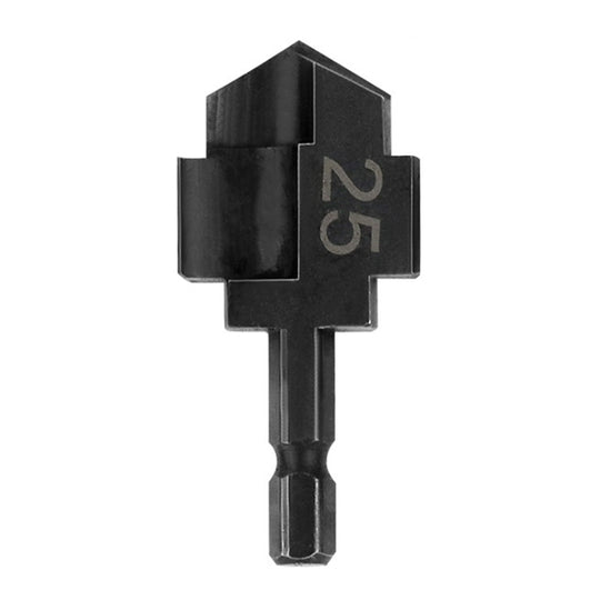 25mm Hexagonal PPR Lifting Flat Drill Bit Step Drill Bit Repairing Internal Filament Leak Repairing Water Pipe Connection Tool