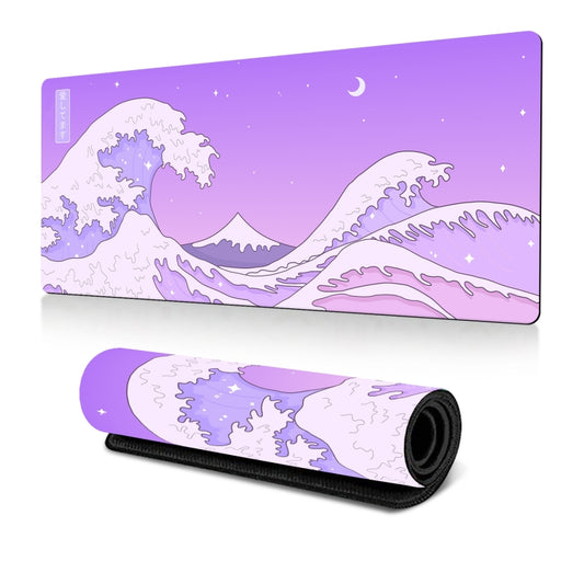 300x600x2mm Big Wave Gaming Mouse Pad Non-Slip Rubber Desk Mat(No.27) - Mouse Pads by buy2fix | Online Shopping UK | buy2fix
