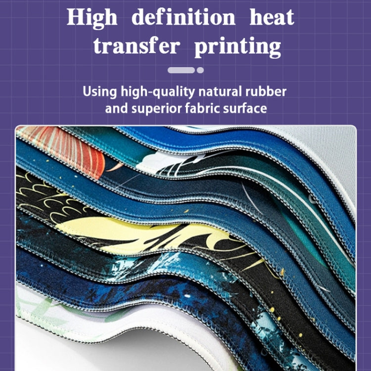 400x900x3mm Big Wave Gaming Mouse Pad Non-Slip Rubber Desk Mat(No.27) - Mouse Pads by buy2fix | Online Shopping UK | buy2fix