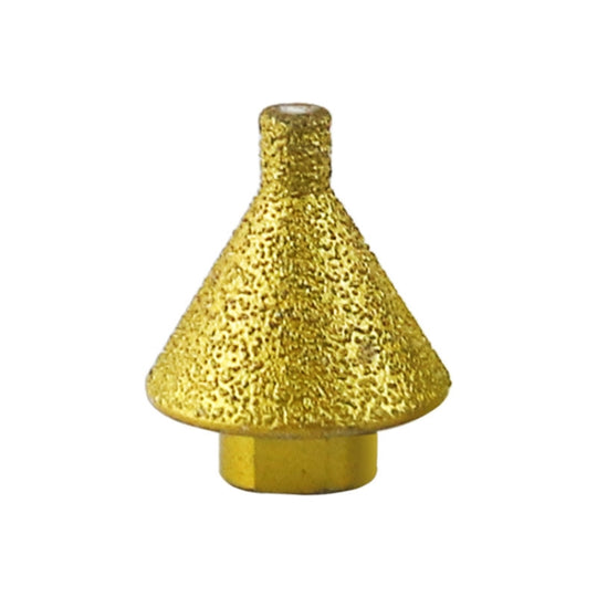 Diamond Chamfering Machine Conical Grinding Bit Tile Marble Quartz Drilling Hole Reamer Angle Grinder Drill Bit, Style: Small Diameter-Flat Head