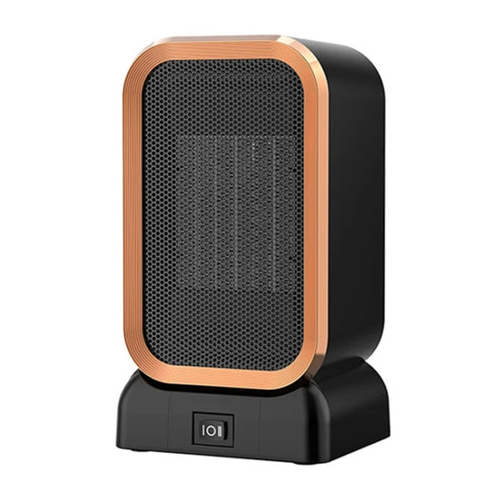 1000W High-power Household Heater Small Desktop Ceramic PTC Heating Heater, Spec: EU Plug(Black)
