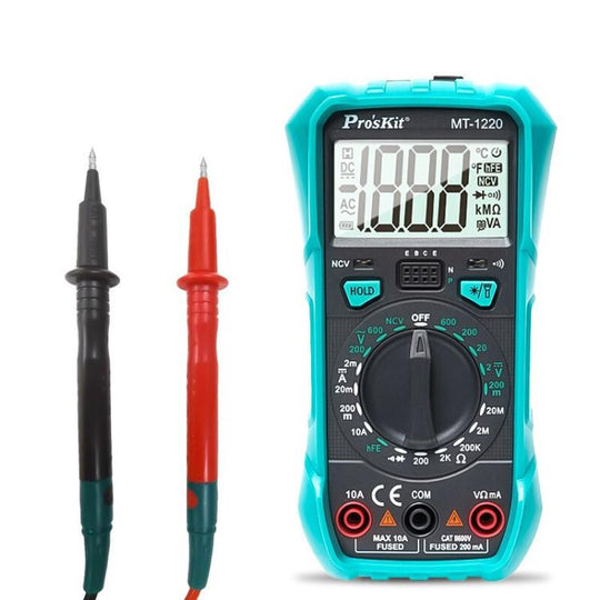 ProsKit MT-1220-C 3-1/2 Burn-Proof Digital Intelligent Multimeter