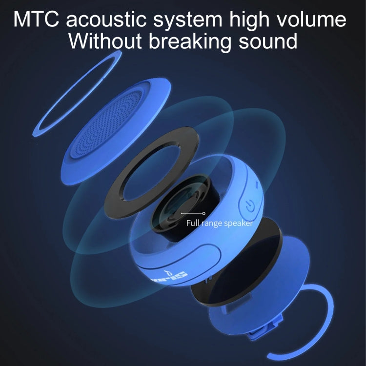 Cyboris IPX7 Waterproof Mini TWS Interconnected Water Floating Bluetooth Speaker(Black) - Waterproof Speaker by Cyboris | Online Shopping UK | buy2fix