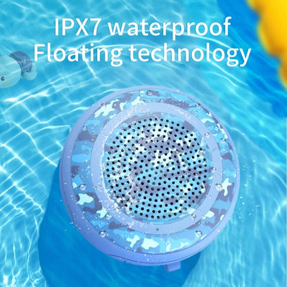 Cyboris IPX7 Waterproof Mini TWS Interconnected Water Floating Bluetooth Speaker(Red) - Waterproof Speaker by Cyboris | Online Shopping UK | buy2fix