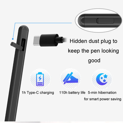 Tablet Stylus Pen USI2.0 Protocol Pen Stylus Anti False Touch(Black) - Stylus Pen by buy2fix | Online Shopping UK | buy2fix