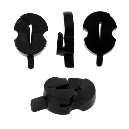 8pcs /Set Violin Mute Instrument Volume Reduction Tool(Black) - String Instrument Accessories by buy2fix | Online Shopping UK | buy2fix