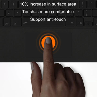 For Microsoft Surface Pro 8 / 9 / 10 / 11 / X Bluetooth Keyboard Magnetic Tablet Wireless Touch Backlit Keyboard With Pen Slot(Gray) - Others Keyboard by buy2fix | Online Shopping UK | buy2fix