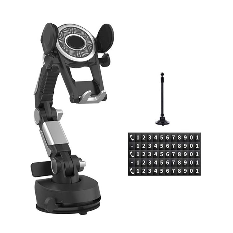 Car Suction Cup Multi-function Cell Phone Navigation Mount, Style: With Hose by buy2fix