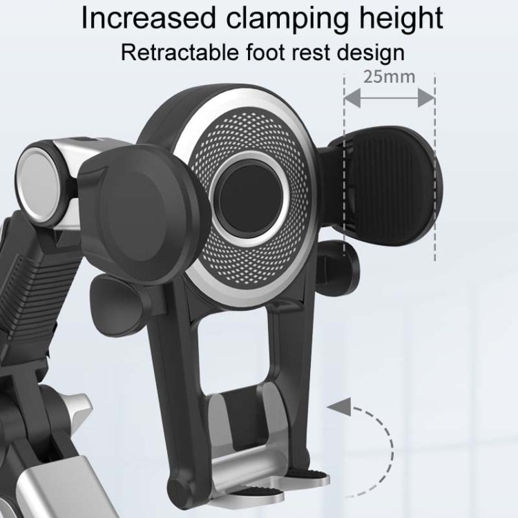 Car Suction Cup Multi-function Cell Phone Navigation Mount, Style: With Flat Clip by buy2fix