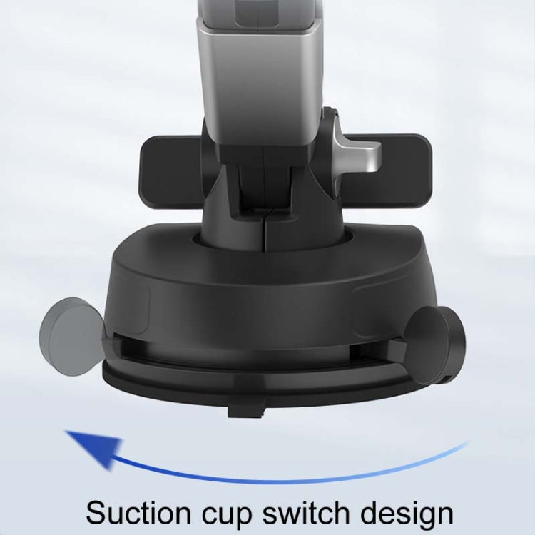 Car Suction Cup Multi-function Cell Phone Navigation Mount, Style: With Hose by buy2fix