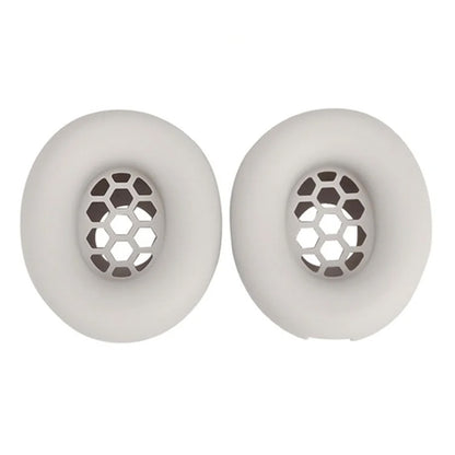 For Beats Studio Pro Headphones Silicone Cover Ear Cushion(Beige) - Earmuff & Pad by buy2fix | Online Shopping UK | buy2fix