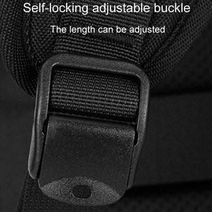 SKV BLB2006 Men Business Travel Double Shoulder Bag Large Capacity Casual Laptop Backpack(Black) - Backpack by SKV | Online Shopping UK | buy2fix