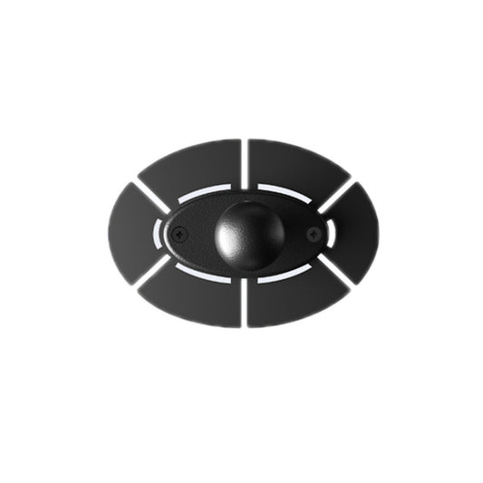 SUV Car Modified Central Control Bracket Base Slider, Specifications: Paste Elliptical Base by buy2fix