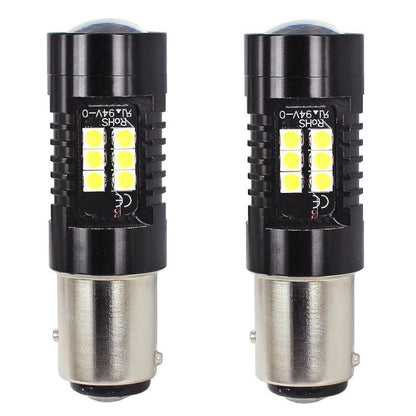 1pair Automotive High-power LED White Light Fog Lamp(1157 BAY15D) - Fog / Driving Lights by buy2fix | Online Shopping UK | buy2fix