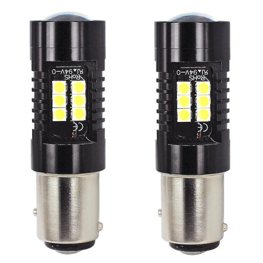 1pair Automotive High-power LED White Light Fog Lamp(1157 BAY15D) - Fog / Driving Lights by buy2fix | Online Shopping UK | buy2fix