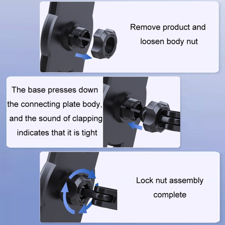 Car Seat Backrest Mobile Phone Tablet Holder, Model: A081+X159 by buy2fix