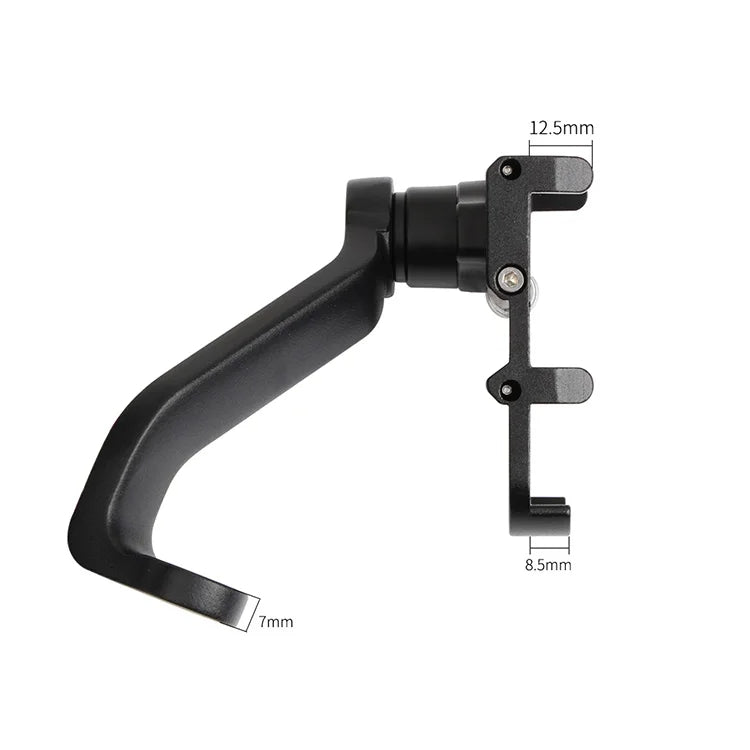 GUB PRO2 Aluminium Alloy 360 Degree Rotating Motorcycle Phone Holder(Black) - Holder by GUB | Online Shopping UK | buy2fix