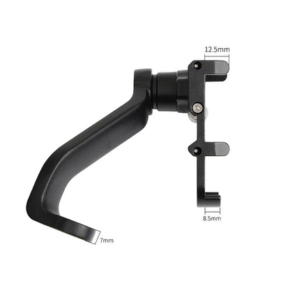 GUB PRO2 Aluminium Alloy 360 Degree Rotating Motorcycle Phone Holder(Black) - Holder by GUB | Online Shopping UK | buy2fix