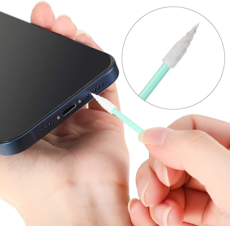 Metal Dust Plug Cleaning Kit For TYPE-C Interface Mobile Phones(Black) - Anti-dust & Ear Caps by buy2fix | Online Shopping UK | buy2fix