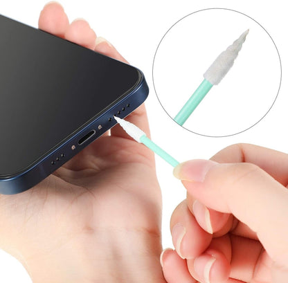 Metal Dust Plug Cleaning Kit For TYPE-C Interface Mobile Phones(Black) - Anti-dust & Ear Caps by buy2fix | Online Shopping UK | buy2fix