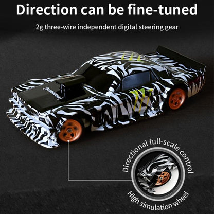1:43 Full Scale Mini 4WD Drifting Charging Remote Control Car, Color: 4303G Orange 911 With Gyroscope - RC Cars by buy2fix | Online Shopping UK | buy2fix