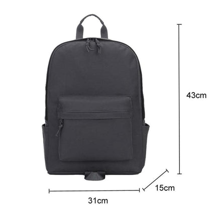 SKV SKV009 Outdoor Casual Double Shoulder Bag Large Capacity Laptop Backpack(White) - Backpack by SKV | Online Shopping UK | buy2fix
