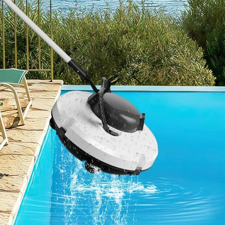 Pool Robot Cleaners Fixedly Connected Telescopic Pole Hook(Black) - Swimming Pool Parts by buy2fix | Online Shopping UK | buy2fix