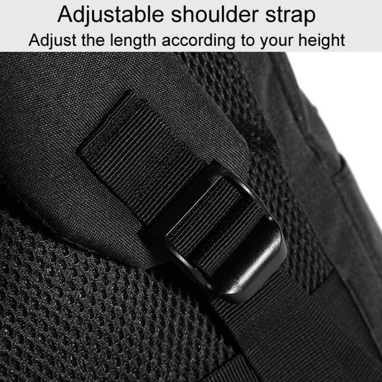 SKV B20537 Lightweight Traveling Double Shoulder Bag Large Capacity Laptop Backpack(Black) - Backpack by SKV | Online Shopping UK | buy2fix