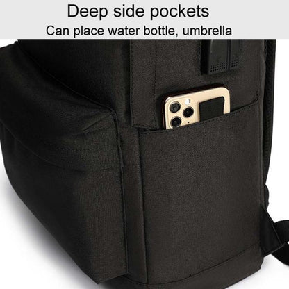 SKV B20537 Lightweight Traveling Double Shoulder Bag Large Capacity Laptop Backpack(Blue) - Backpack by SKV | Online Shopping UK | buy2fix