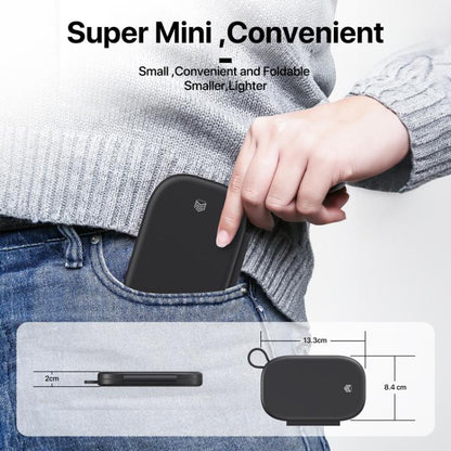 T5 3 In 1 Folding Magnetic Wireless Charger For Apple Watch / iPhone / AirPods(White) - Wireless Charger by buy2fix | Online Shopping UK | buy2fix