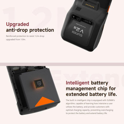 SUNMI V2s Scanning Label Printing Cash Register, Spec: Scanner 2+16G(EU Plug) by SUNMI