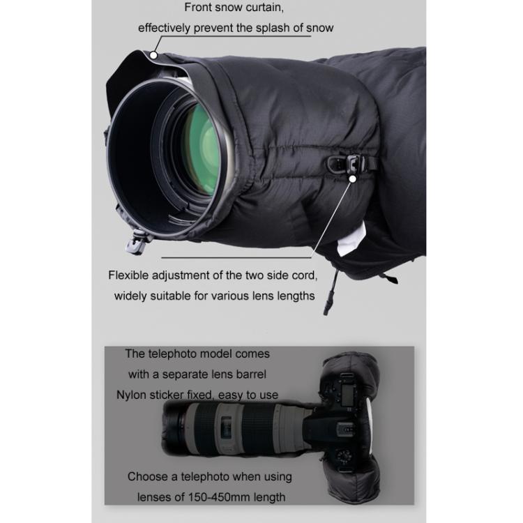 PGYTECH Camera Lens Warm Cold-proof Down Cover, Style: Regular -  by PGYTECH | Online Shopping UK | buy2fix