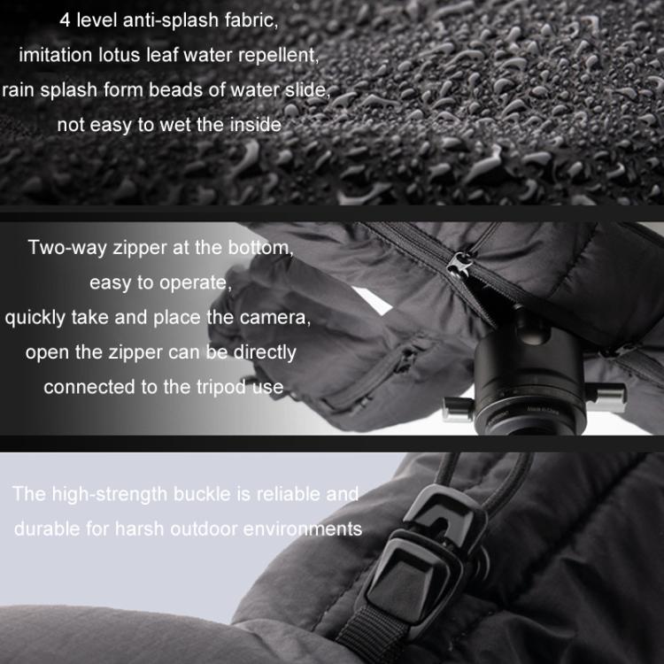 PGYTECH Camera Lens Warm Cold-proof Down Cover, Style: Regular -  by PGYTECH | Online Shopping UK | buy2fix
