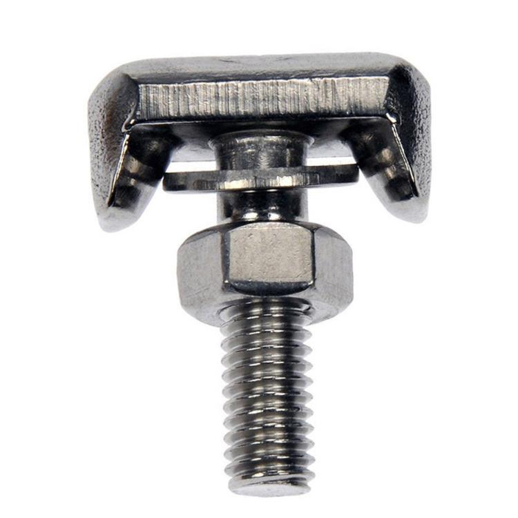 2pcs / Set For Cadillac / Chevrolet / GMC / Saturn Car 304 Stainless Steel T-Bolt - Nuts & Bolts by buy2fix | Online Shopping UK | buy2fix