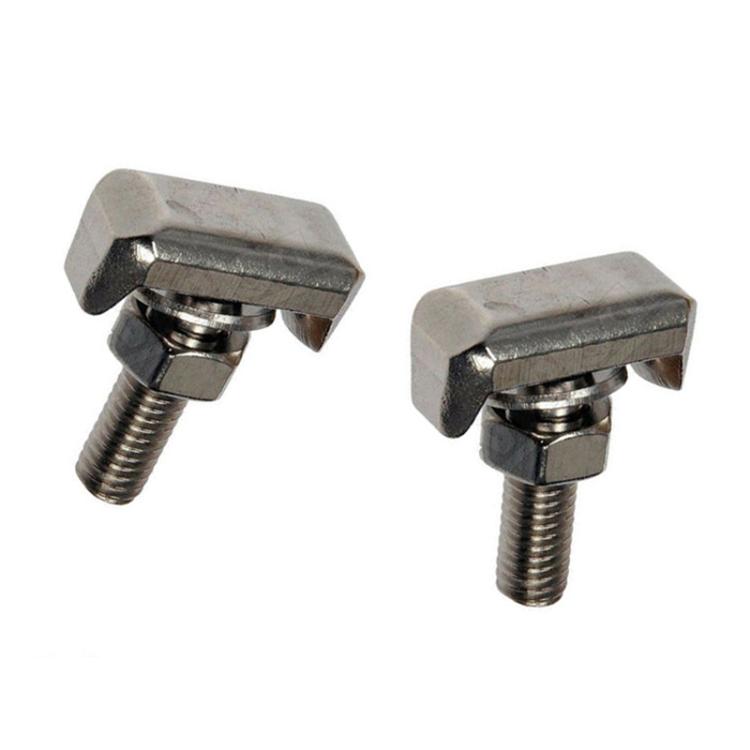 2pcs / Set For Cadillac / Chevrolet / GMC / Saturn Car 304 Stainless Steel T-Bolt - Nuts & Bolts by buy2fix | Online Shopping UK | buy2fix