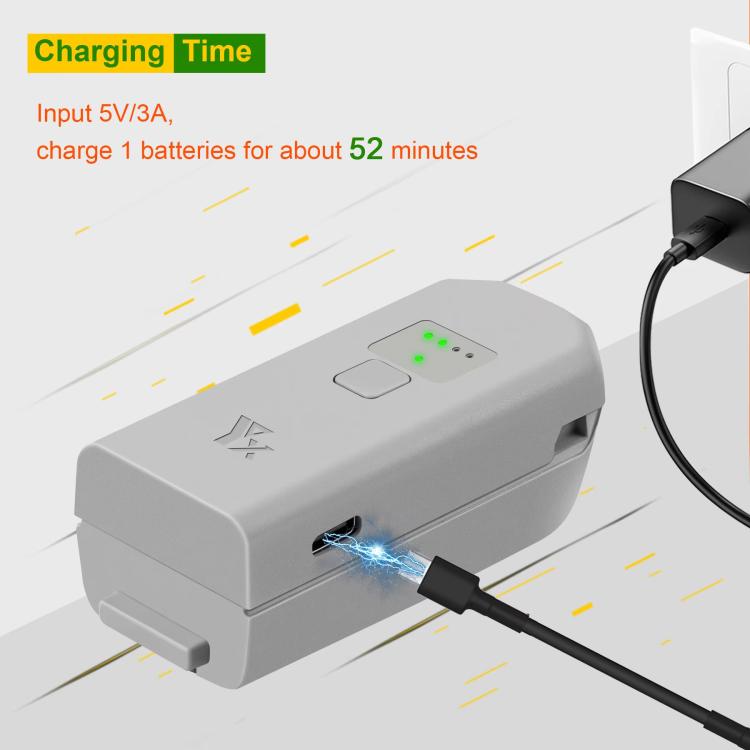 For DJI Neo Drone YX Battery Charger USB-C/Type-C Port Battery Manager(Gray) - Other by YX | Online Shopping UK | buy2fix